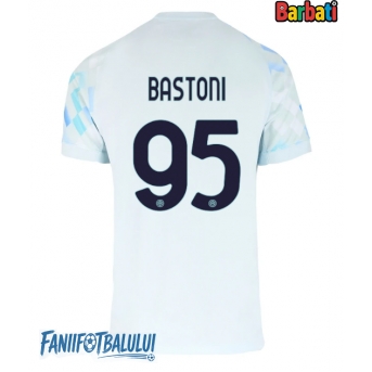 Inter Milan Alessandro Bastoni #95 Tricou Fotbal Replică 2025-26 Barbati Deplasare